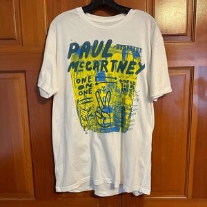 Paul McCartney concert Graphic tee Size L